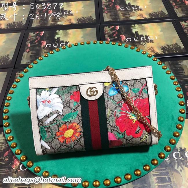 Traditional Specials Gucci Ophidia Small Shoulder Bag 503877 white