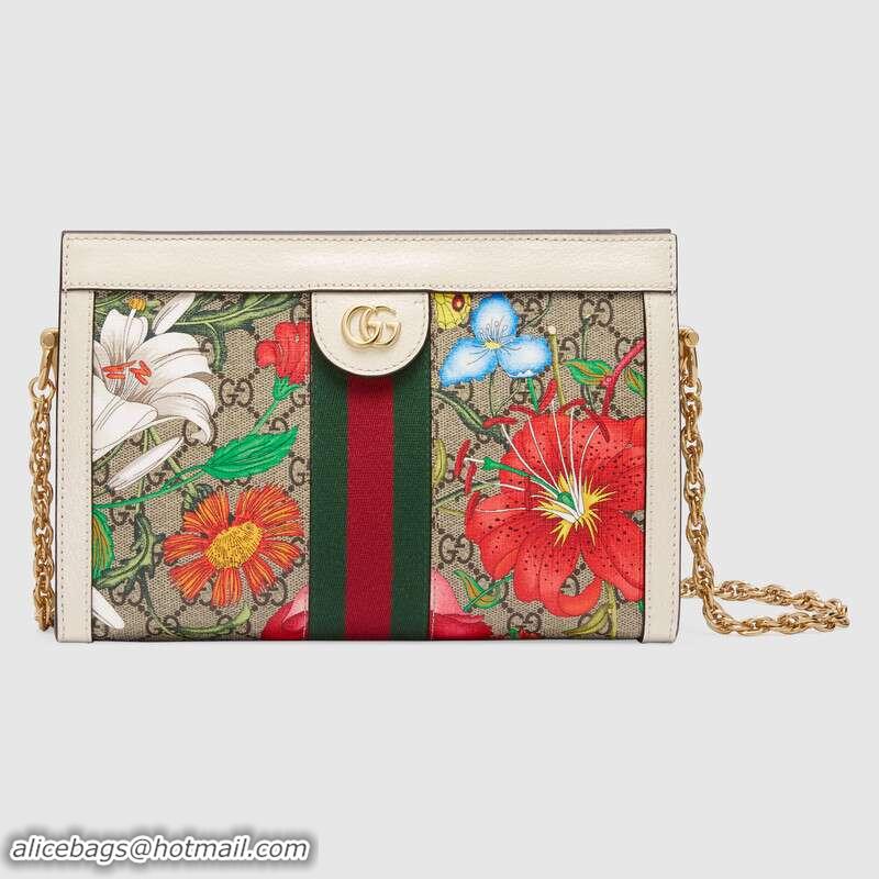 Traditional Specials Gucci Ophidia Small Shoulder Bag 503877 white