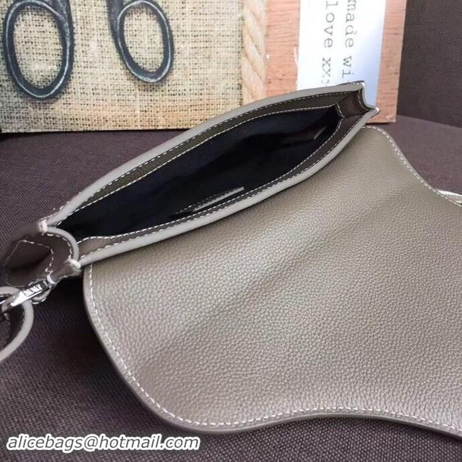 Lowest Cost DIOR OBLIQUE SADDLE BELT BAG M9021 GREY