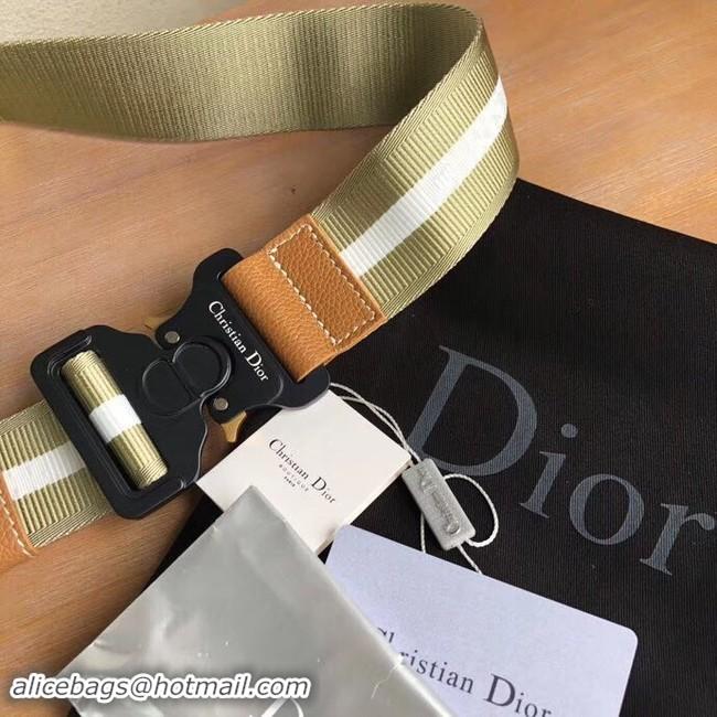 Grade Quality DIOR OBLIQUE SADDLE BELT BAG M9020 brown