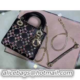 Fashion LADY DIOR embroidered cattle leather M05051