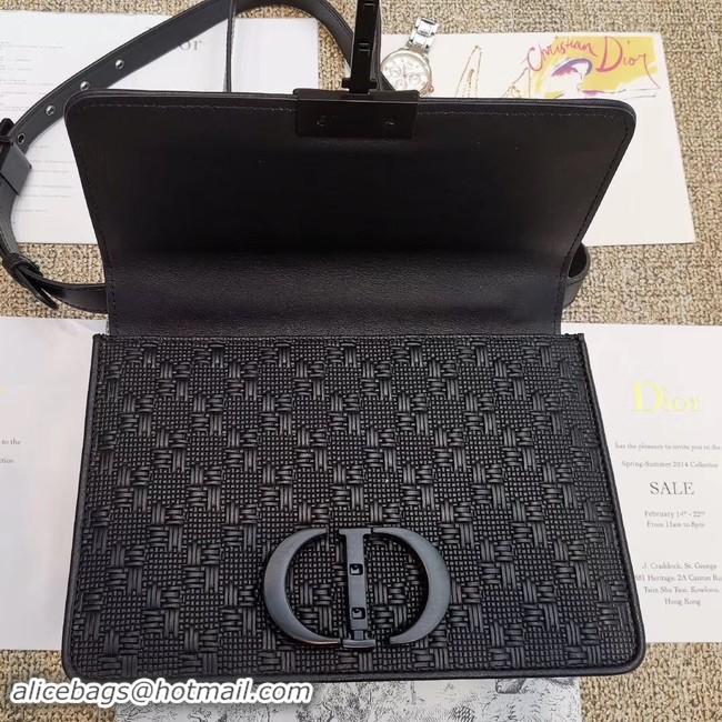 Discount Dior 30 MONTAIGNE CALFSKIN BAG M92031 black