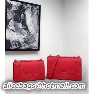 Stylish Dior ULTRAMATTE DIORAMA-TAS M0422S red