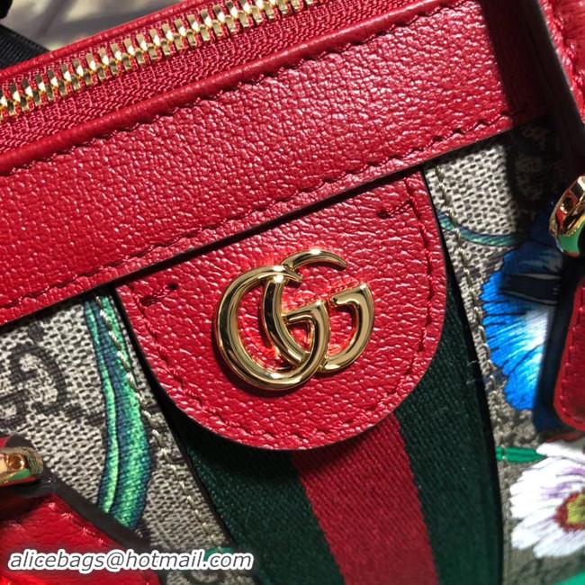 Pretty Style Gucci Ophidia small GG tote bag 547551 red