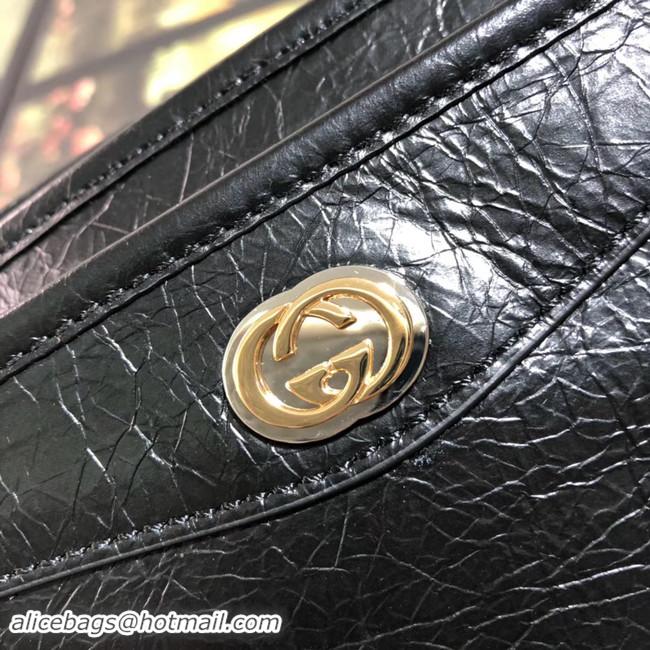 New Product Gucci GG Original Leather Clutch bag 575991 black