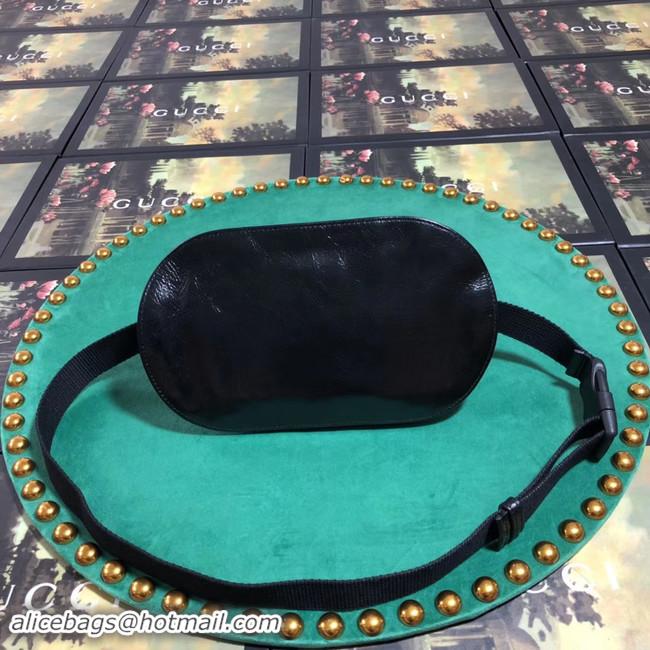 Buy Cheap Gucci GG Original Leather belt bag 575857 black