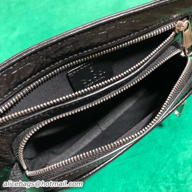 Buy Cheap Gucci GG Original Leather belt bag 575857 black