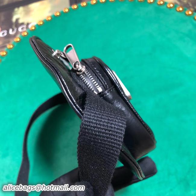 Buy Cheap Gucci GG Original Leather belt bag 575857 black