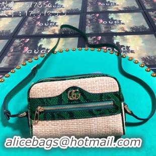 High Quality Gucci Ophidia mini bag 517350 Green