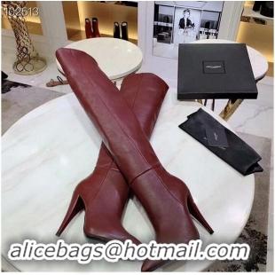 Discount Yves Saint Laurent Heel 9.5cm High Boots YSL8935 2019