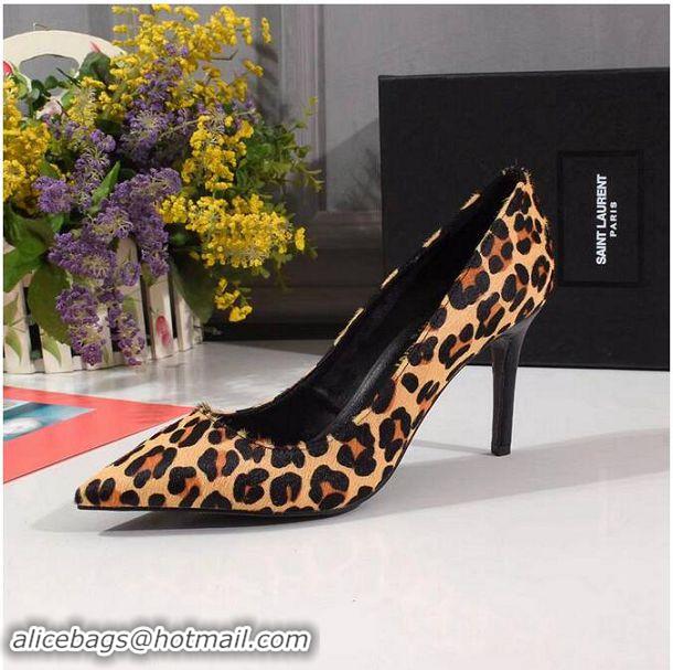 Duplicate Yves Saint Laurent High-Heeled Shoes YSL8945 2019