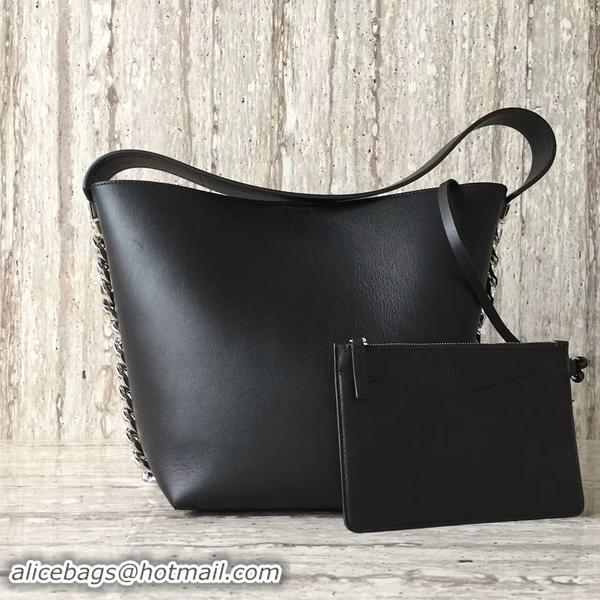 Fashion Givenchy Calfskin Leather Shopper Bag A06634 Black