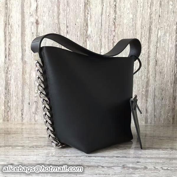 Fashion Givenchy Calfskin Leather Shopper Bag A06634 Black