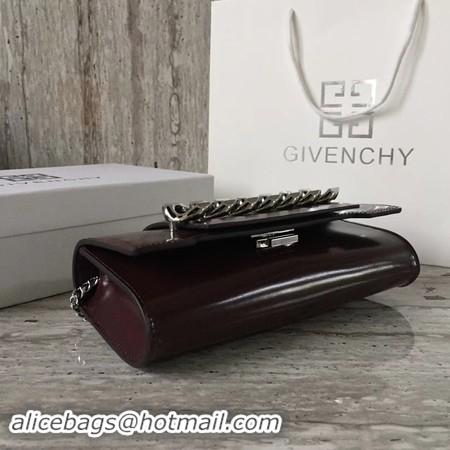 Shop Duplicate Givenchy INIFINITY Flap Shoulder Bag G06632 Wine