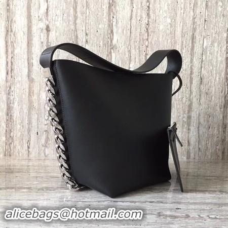 Good Looking Givenchy Saddle Bag Calfskin Leather G06634 Black