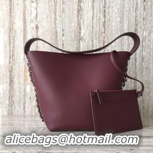 New Stylish Givenchy Saddle Bag Calfskin Leather G06634 Wine