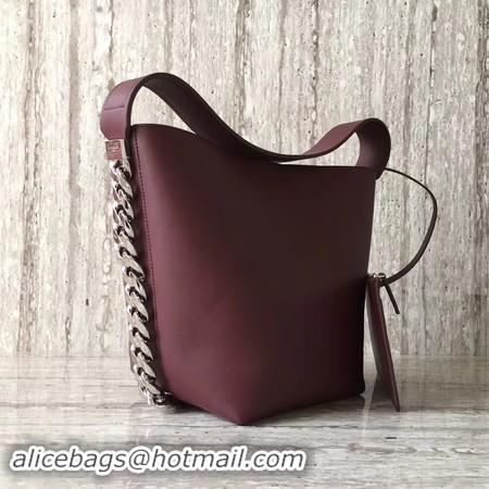 New Stylish Givenchy Saddle Bag Calfskin Leather G06634 Wine