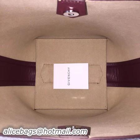 New Stylish Givenchy Saddle Bag Calfskin Leather G06634 Wine