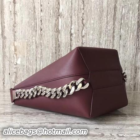 New Stylish Givenchy Saddle Bag Calfskin Leather G06634 Wine