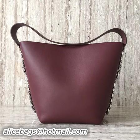 New Stylish Givenchy Saddle Bag Calfskin Leather G06634 Wine