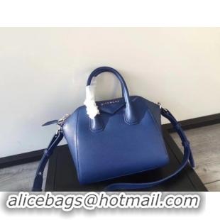 Charming Givenchy Antigona Bag Calfskin Leather G9982 blue