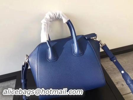 Charming Givenchy Antigona Bag Calfskin Leather G9982 blue