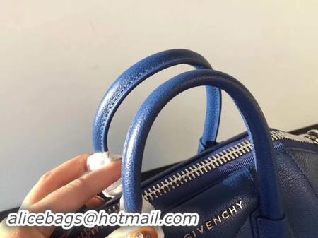 Charming Givenchy Antigona Bag Calfskin Leather G9982 blue