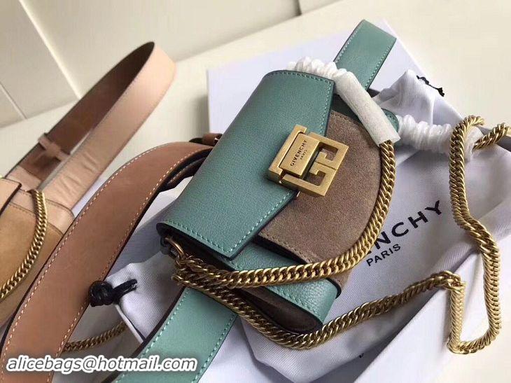 Top Design Givenchy 2018 GV3 Nano Belt Bag G89546 Green