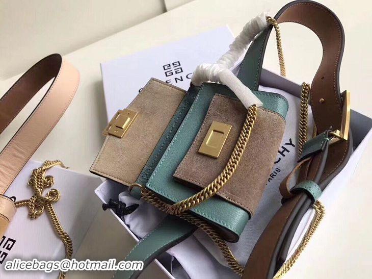 Top Design Givenchy 2018 GV3 Nano Belt Bag G89546 Green