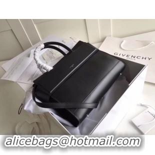 Hot Sale GIVENCHY Horizon leather shoulder bag 95828 black