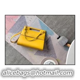 Classic Hot GIVENCHY Whip large leather shoulder bag 37101 yellow