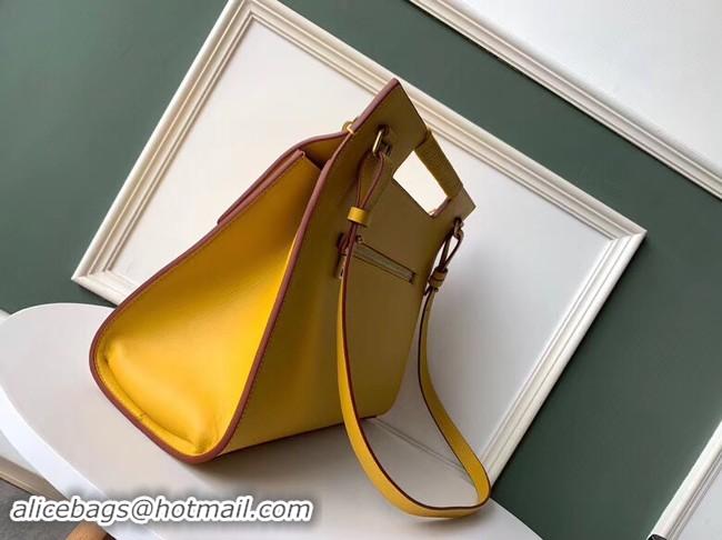 Classic Hot GIVENCHY Whip large leather shoulder bag 37101 yellow