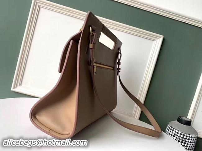 Discount GIVENCHY Whip large leather shoulder bag 37101 apricot