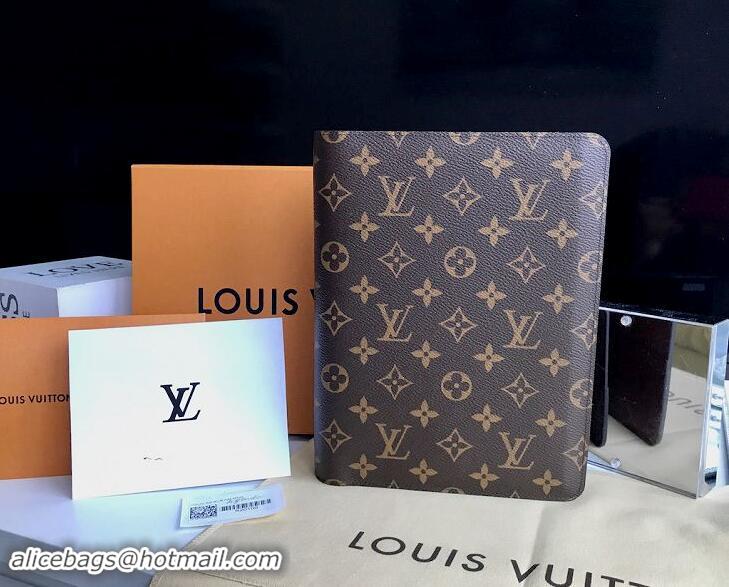 Top Quality Louis Vuitton Monogram Canvas Desk Agenda Cover R20100