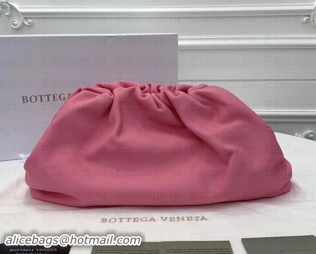 Fashion Bottega Veneta Oversize Frame Pouch Clutch Bag In Butter Calf Pink 191113