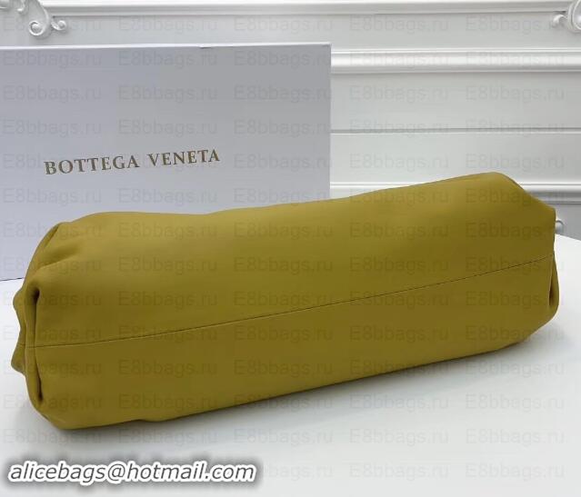 Unique Style Bottega Veneta Oversize Frame Pouch Clutch Bag In Butter Calf Yellow 191113