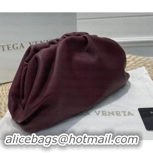 Sumptuous Bottega Veneta Frame Pouch Clutch Small Bag In Butter Calf 1911131 Burgundy