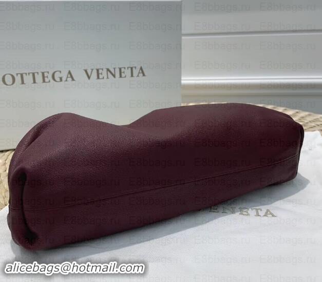 Sumptuous Bottega Veneta Frame Pouch Clutch Small Bag In Butter Calf 1911131 Burgundy