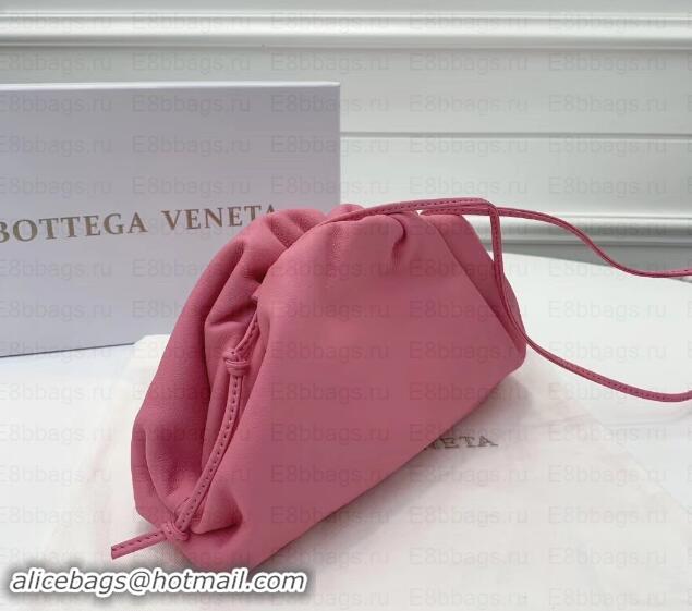 Best Quality Bottega Veneta Frame Pouch Clutch Small Bag with Strap In Butter Calf 1911132 Pink