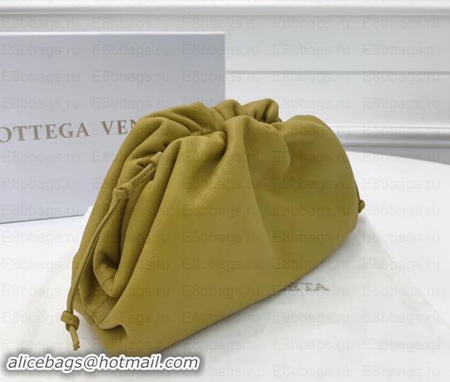 Feminine Bottega Veneta Frame Pouch Clutch Small Bag with Strap In Butter Calf 1911132 Yellow