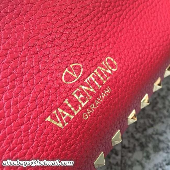 Most Popular VALENTINO Rockstud large tote 0973 red