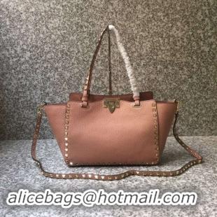 Promotional VALENTINO Rockstud medium tote 0972 pink