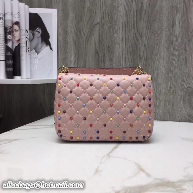 Discount VALENTINO Quilted leather shoulder bag A45276 pink