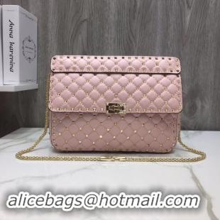 Best Price VALENTINO Quilted leather shoulder bag 96593 pink