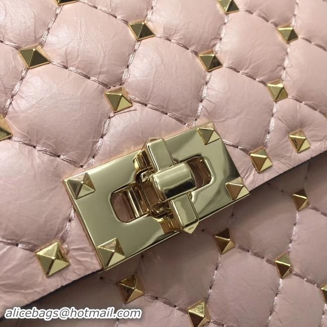 Best Price VALENTINO Quilted leather shoulder bag 96593 pink