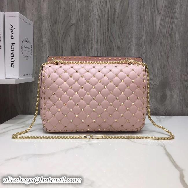 Best Price VALENTINO Quilted leather shoulder bag 96593 pink