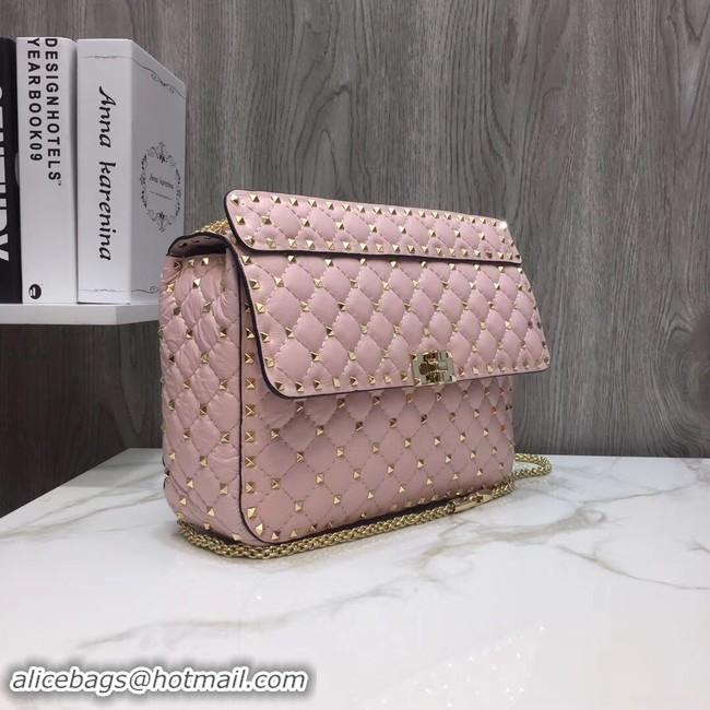 Best Price VALENTINO Quilted leather shoulder bag 96593 pink