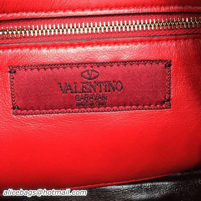 Grade VALENTINO leather clutch 0125 gold