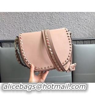 Good Looking VALENTINO leather shoulder bag 0781 apricot