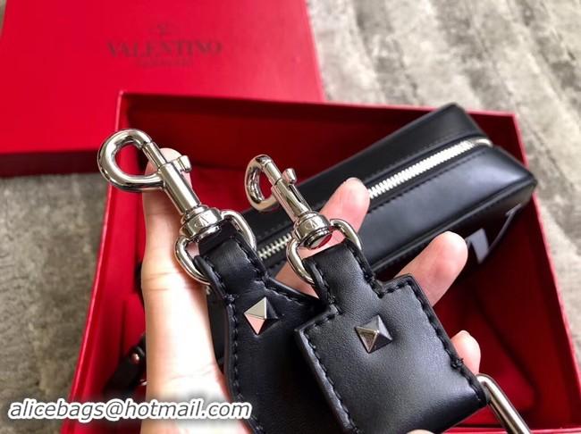 Discount VALENTINO leather bag 0048 black